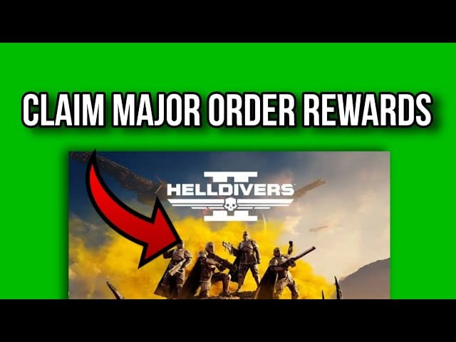 get Helldivers 2 Major Order Rewards
